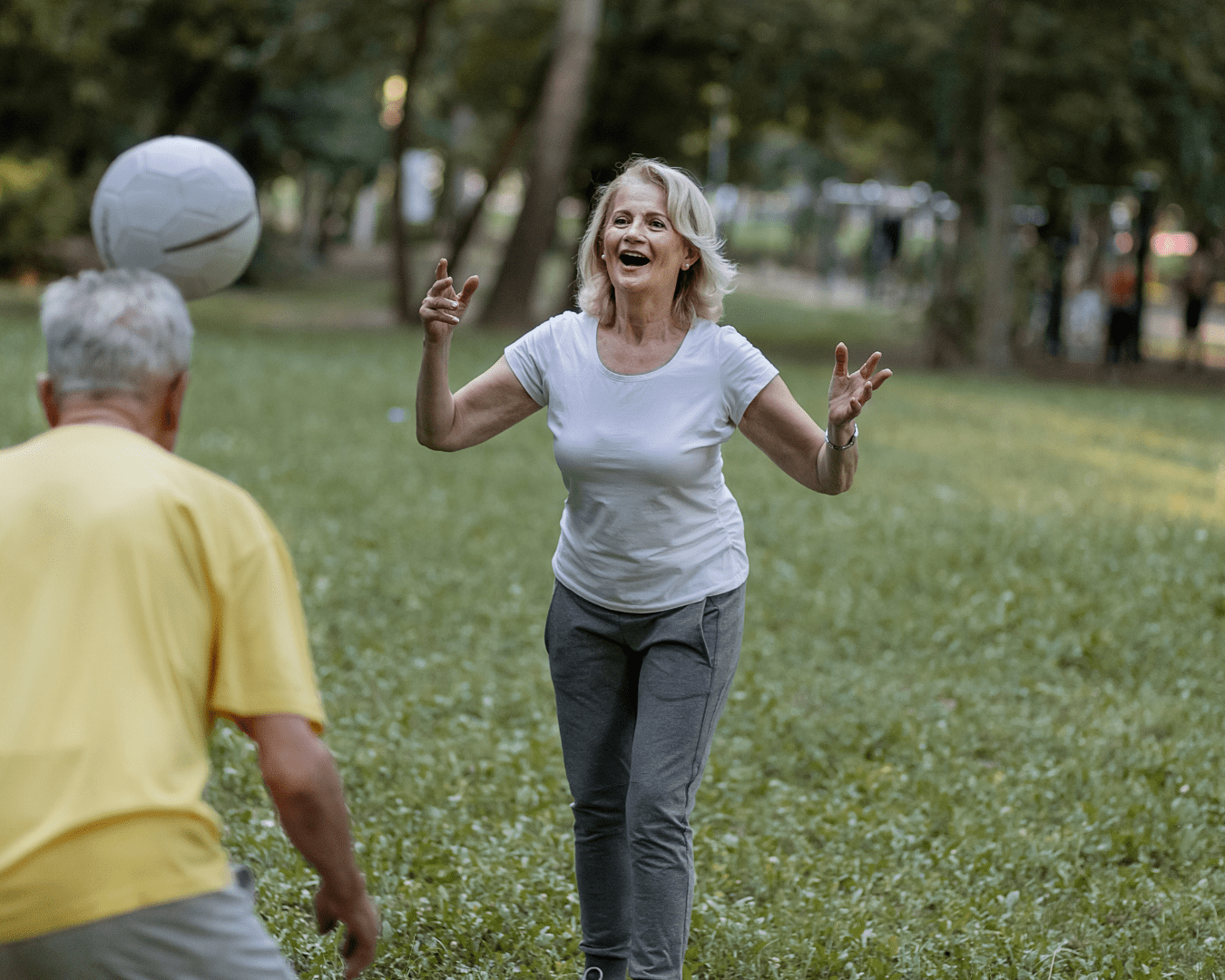paciente pos cateterismo se exercitando 